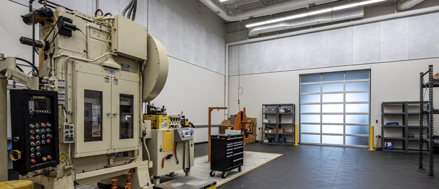 An engineering lab at Oakland University